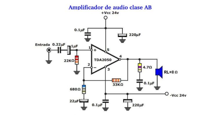 Amplificador De Audio Clase Ab Utilizando Tda Ditecnomakers