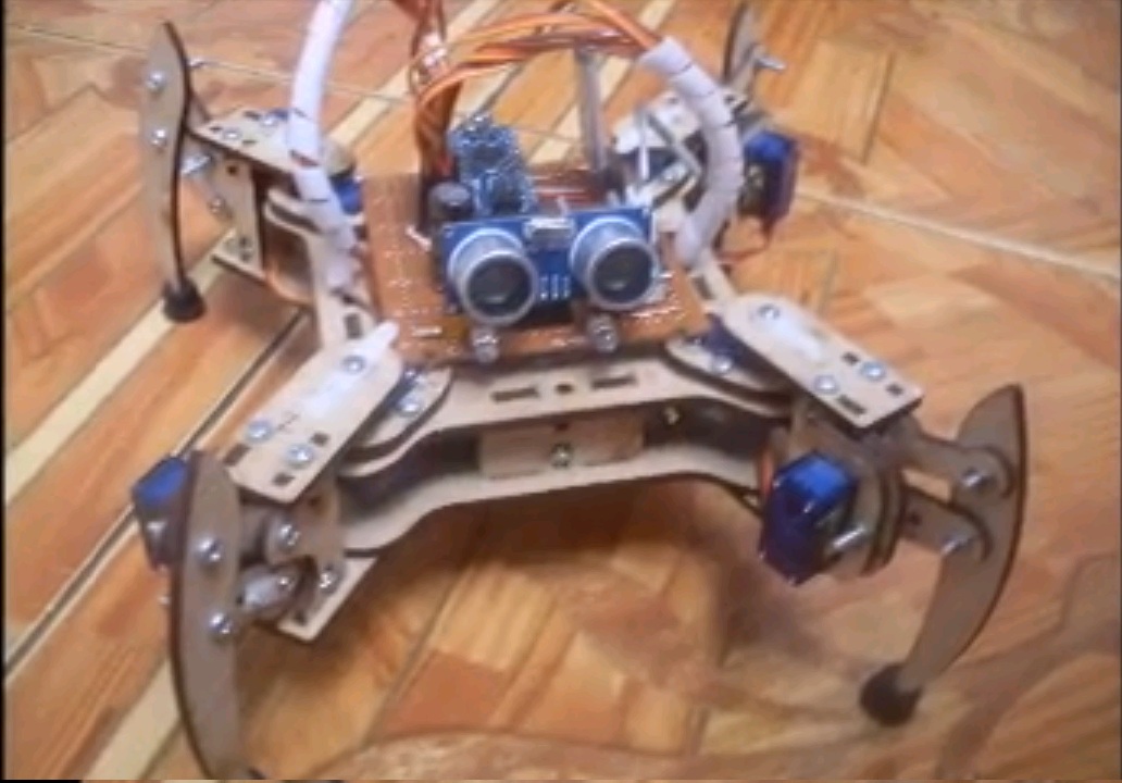 ARAÑA CUADRUPEDA (ARDUINO) - DitecnoMakers